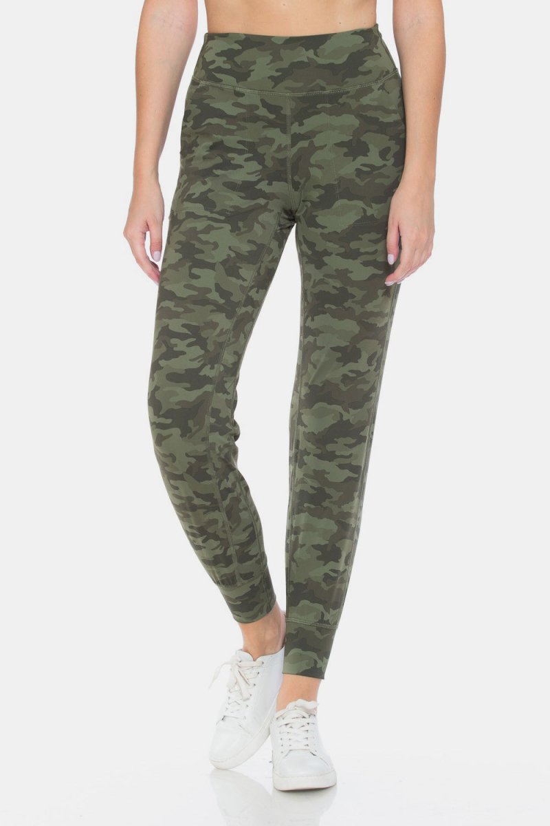 Leggings Depot Camouflage High Waist Leggings - Bottoms